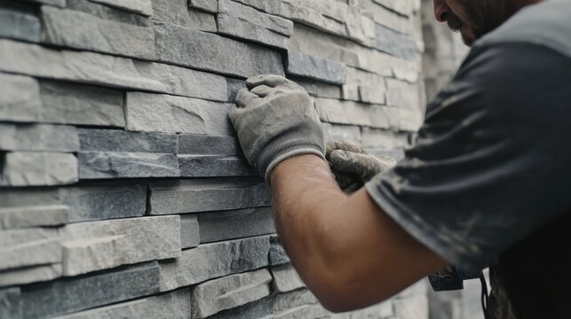 Stone Cladding Installation
